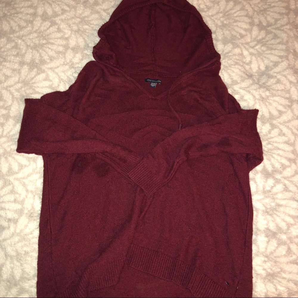 Red American Eagle Pullover hoodie